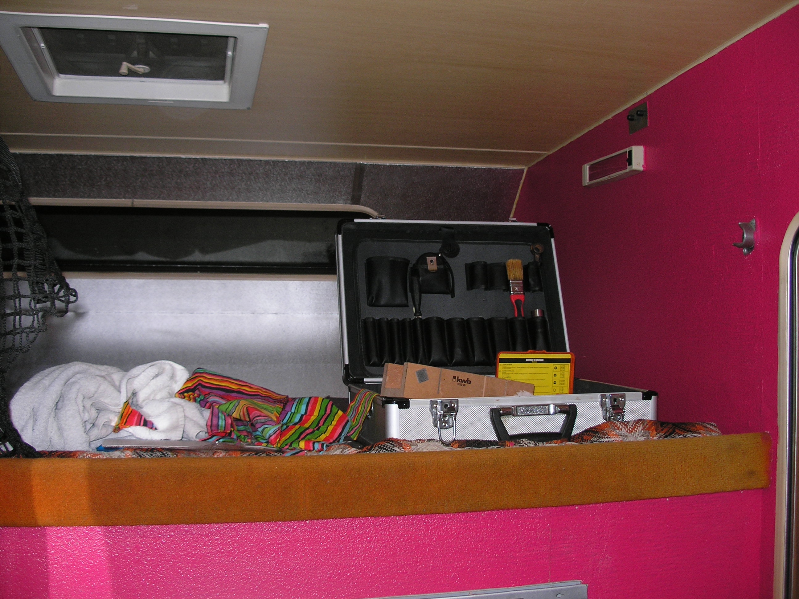 Photo du Camping-car Ford Transit Autostar Capucine après rénovation