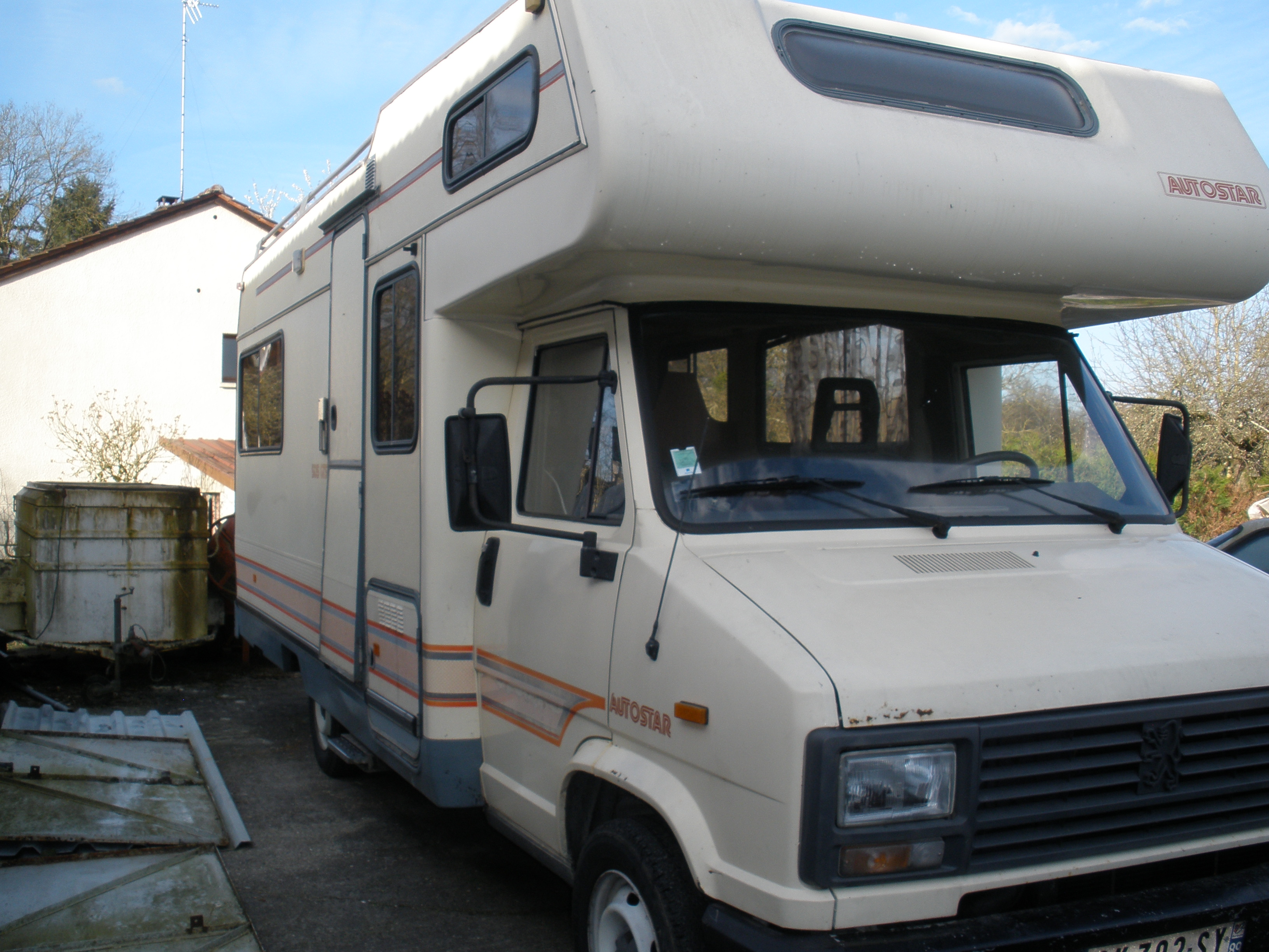 Photo du Camping-car Peugeot J5 Autostar Avant